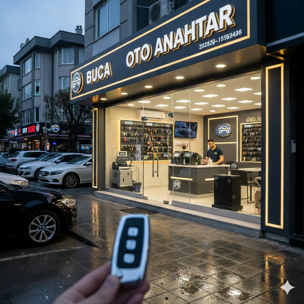 Buca oto anahtar – yedek oto anahtar çalışması